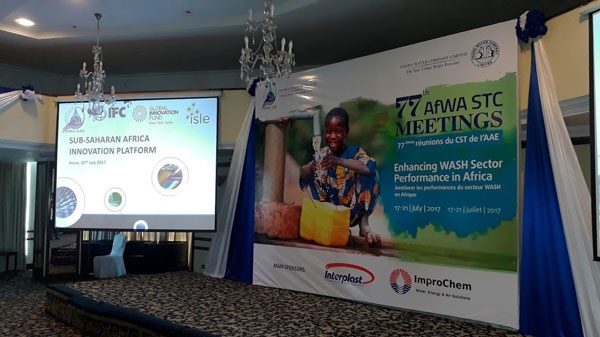 Plateforme d&#039;innovation pour l’eau potable en Afrique subsaharienne, les sociétés d’eau évaluent les propositions de Isle Utilities