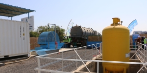 L’office National de l’Eau et de l’Assainissement de Djibouti inaugure son premier centre de dépotage et de traitement des matières de vidange