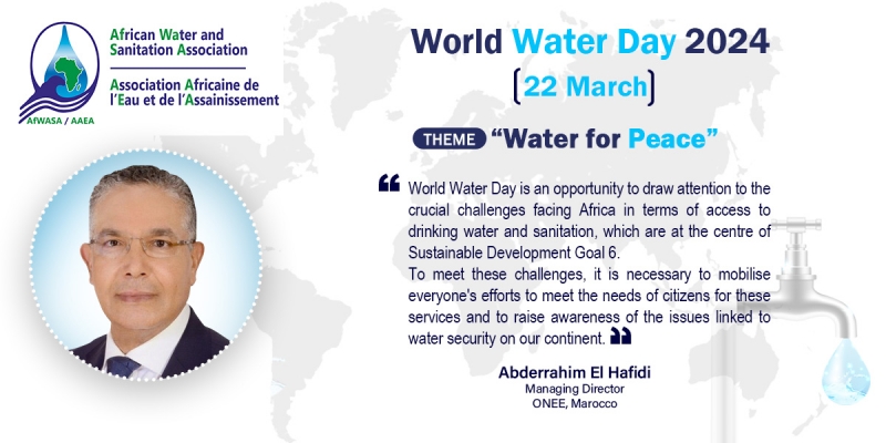 WWD 2024: Message from the Managing Director of Office National de l&#039;Electricité et de l&#039;Eau Potable, Morocco