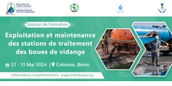 L&#039;AAEA organise des formations dans le domaine de l&#039;eau et de l&#039;assainissement