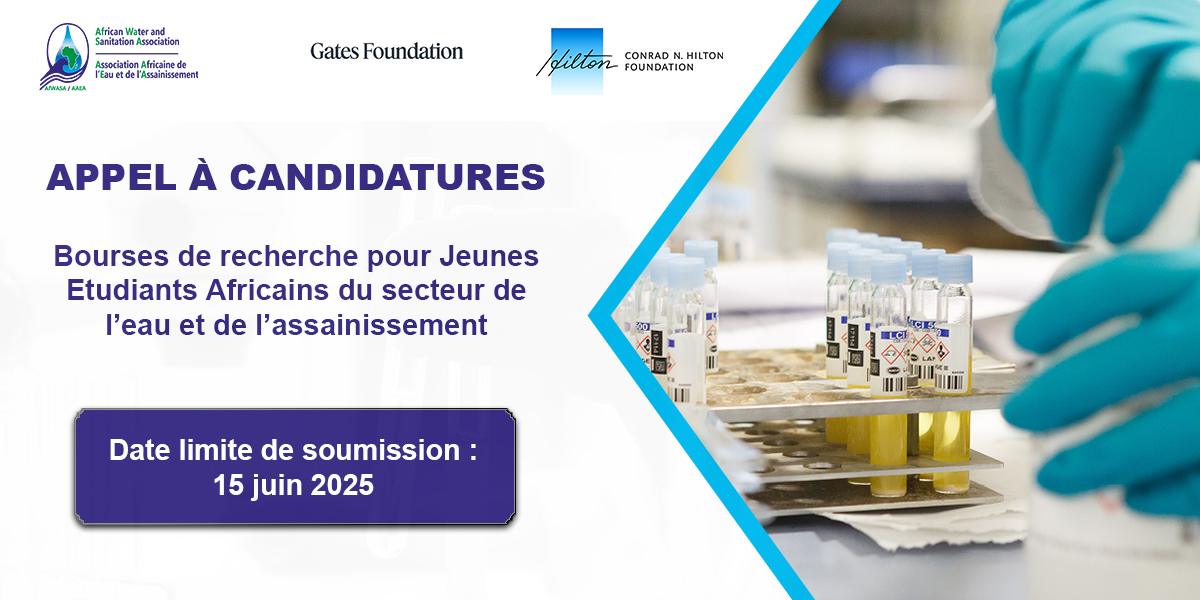 L&#039;AAAE, la Fondation Gates et la Fondation Conrad N. Hilton octroient des bourses aux étudiants du secteur de l&#039;eau et de l&#039;assainissement