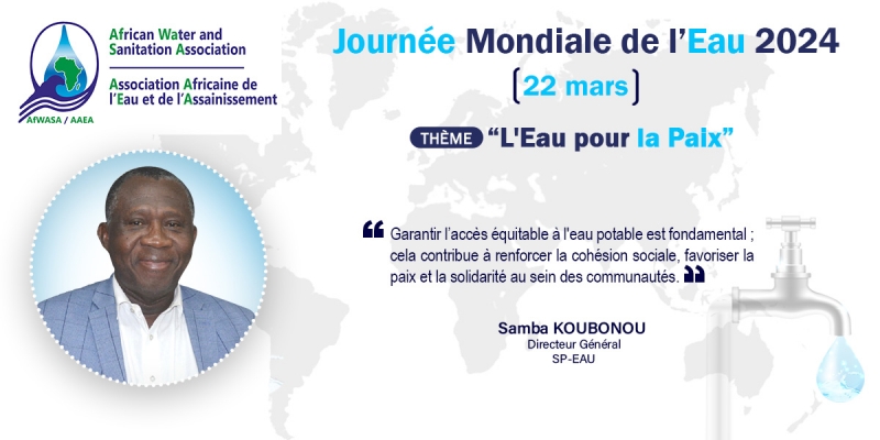 JME 2024 : Message du Directeur Général de la Société de Patrimoine Eau et Assainissement du Togo