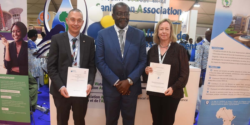Partenariats : l’AAEA signe des conventions avec EAWAG et le CICR