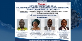 DÉFIS ET PERSPECTIVES DE LA FOURNITURE DES SERVICES D&#039;ASSAINISSEMENT EN AFRIQUE DURANT LA COVID-19