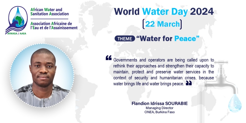 WWD 2024: Message from the Managing Director of Office National de l&#039;Eau et de l&#039;Assainissement of Burkina Faso